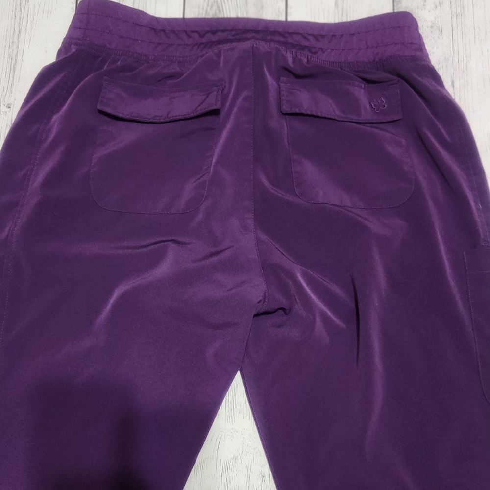 Willow Brook By Super Shoes Large Womens Purple Scrub Pants - Picture 6 of 7